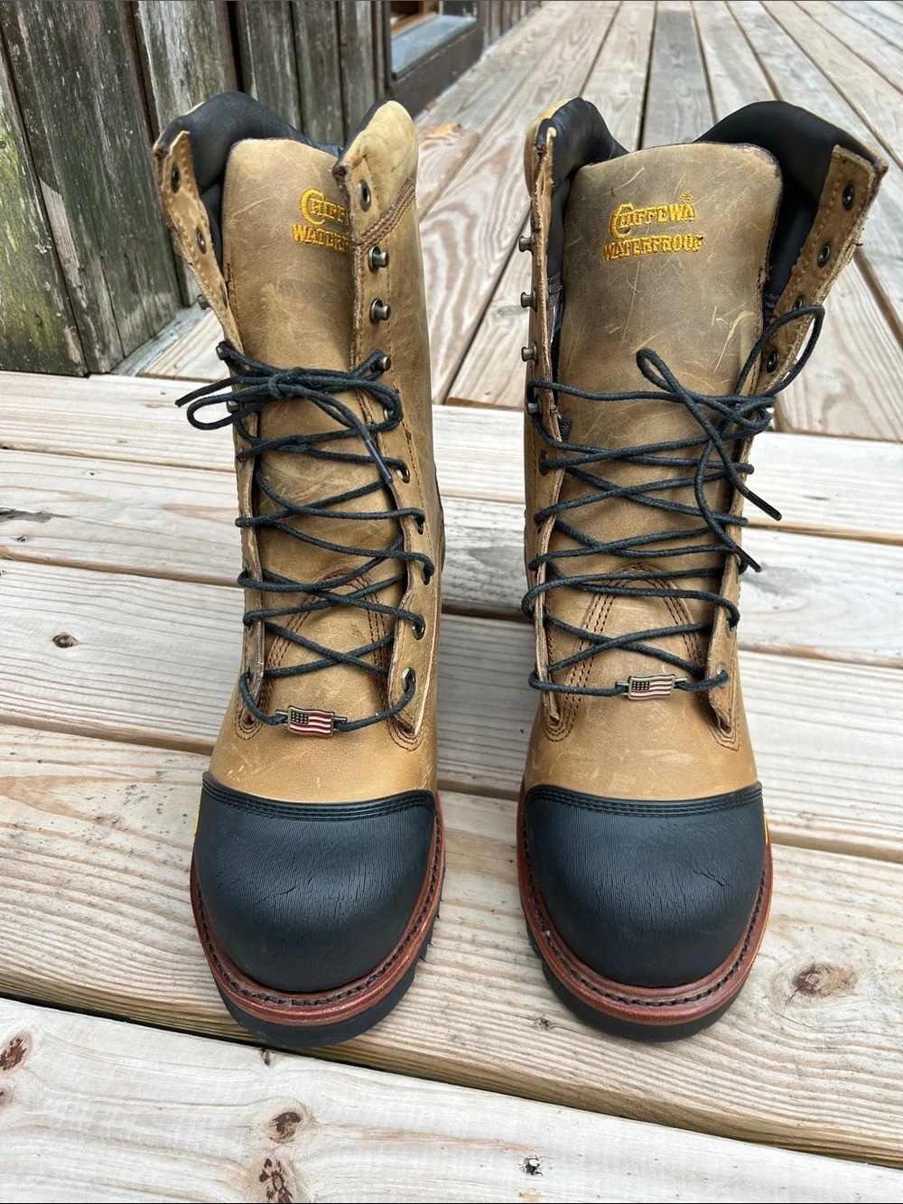Chippewa Super Logger 9” Waterproof Insulated  Work Boots Men’s Size 11 EEE Wide